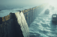 Bitcoin Tests $62K Support as Trump's Hormuz 'Run' Threat Halves Tanker Traffic and Hammers Risk Assets