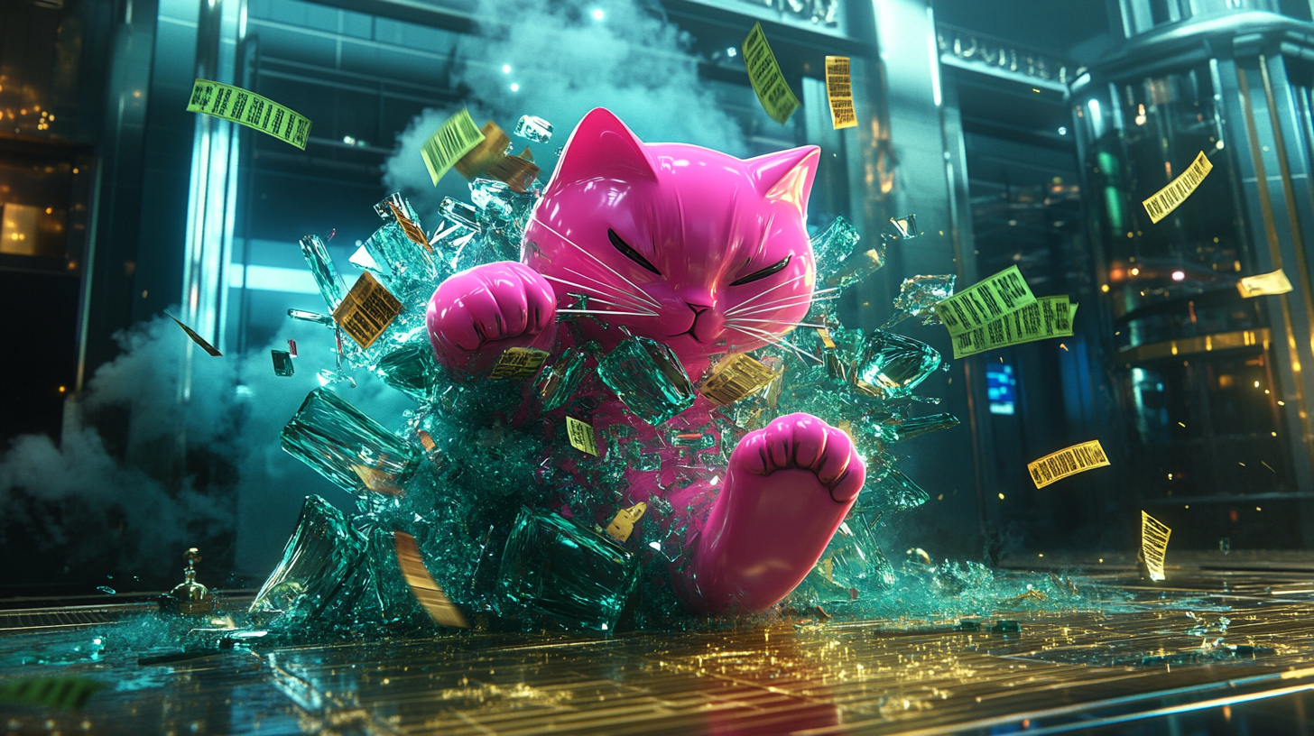 CASHCAT Drops 75% From Peak After Hyperliquid Perp Listing Triggers 60% Wick and Mass Liquidations